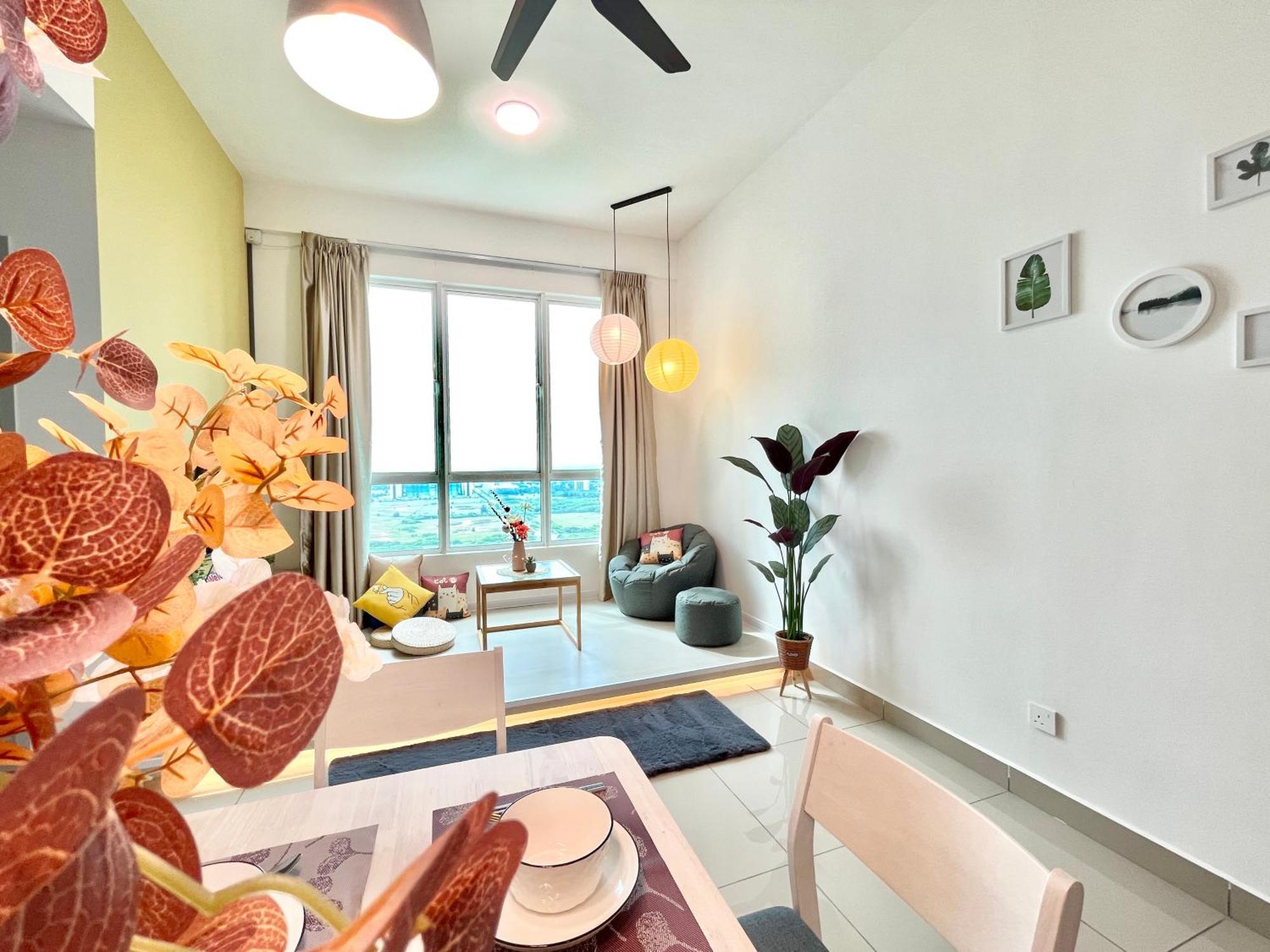 Amber 2B2B Cozy Apt Wi-Fi Tv Box Near Encore Melaka 외부 사진